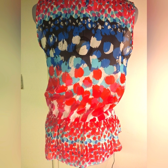 Black Rain Colorful Top Size Sm - Picture 4 of 9